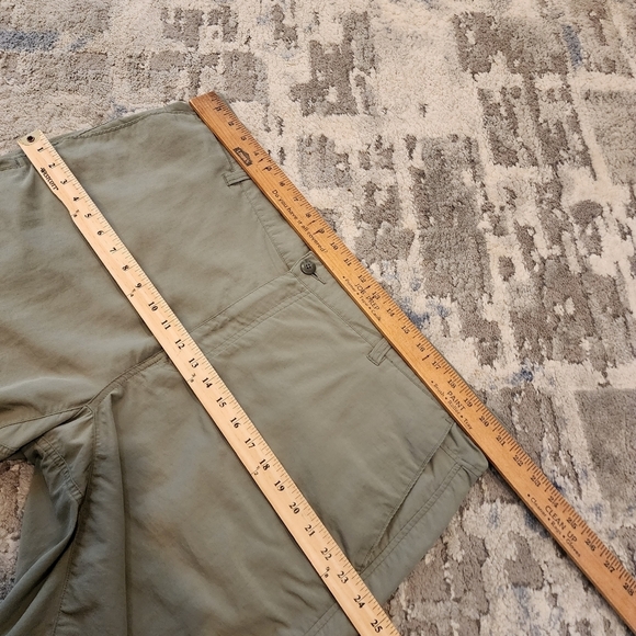 REI green nylon shorts. Men's size 42. 10" inseam - Picture 13 of 15